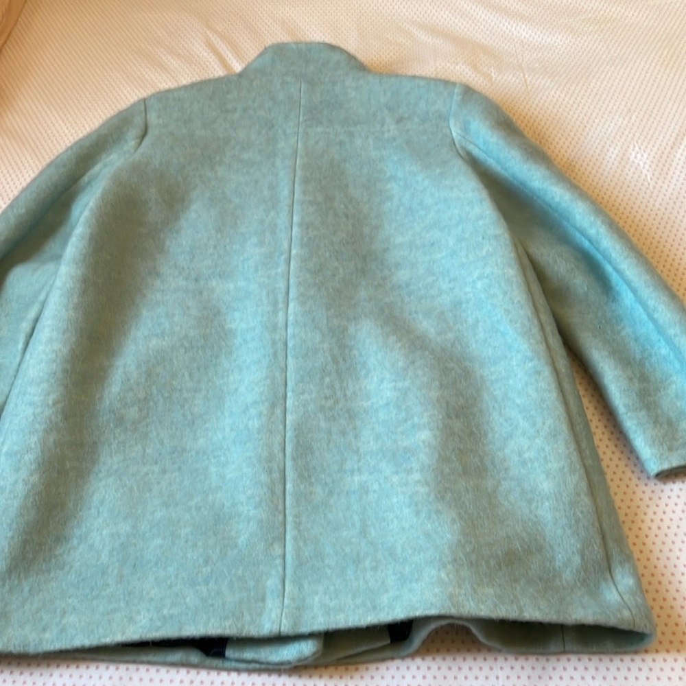Women's Blue Coat - Picture 8 of 12
